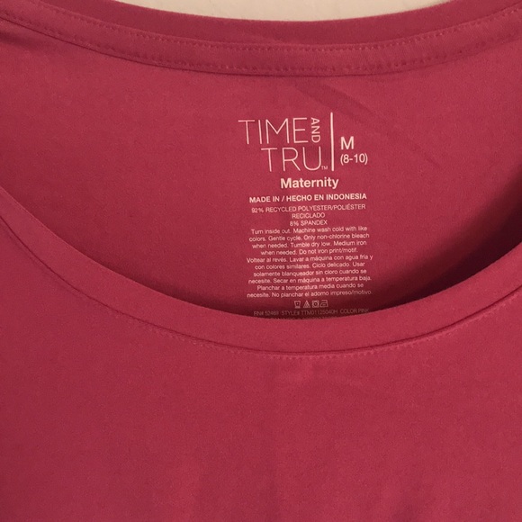 Time and Tru Maternity Graphic Tee
Blessed Mama Pink New Size M (8-10) - Picture 7 of 9